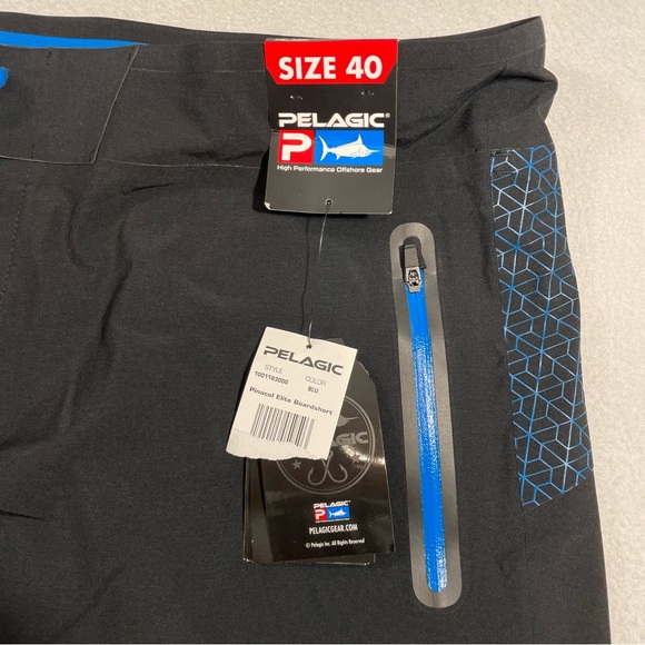 Pelagic Mens Pinacol Elite Board Shorts Size 40 NWT! Style# 1001183000 - Picture 10 of 16